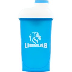 Šejker Lionlab - 600 ml (modro-biely)